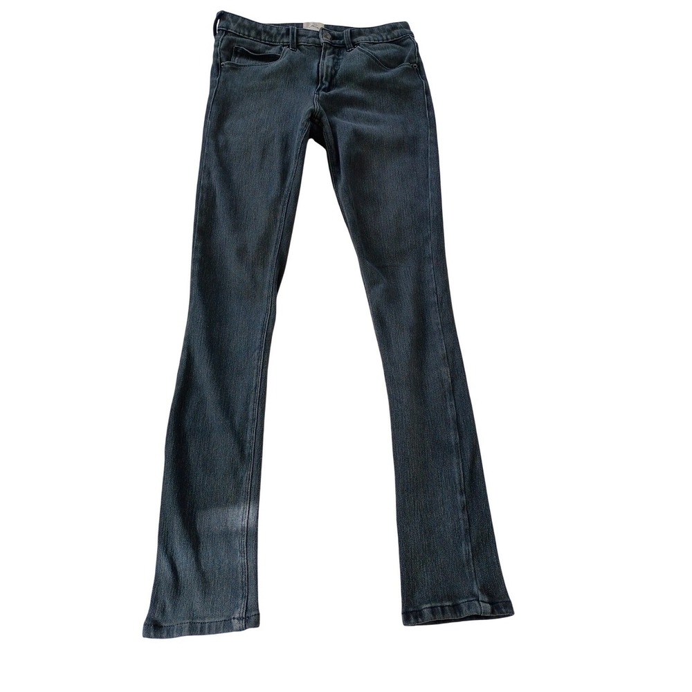 Obey Propaganda Skinny Jeggings Charcoal Grey Dark Wash Denim Women Size 28x30‎